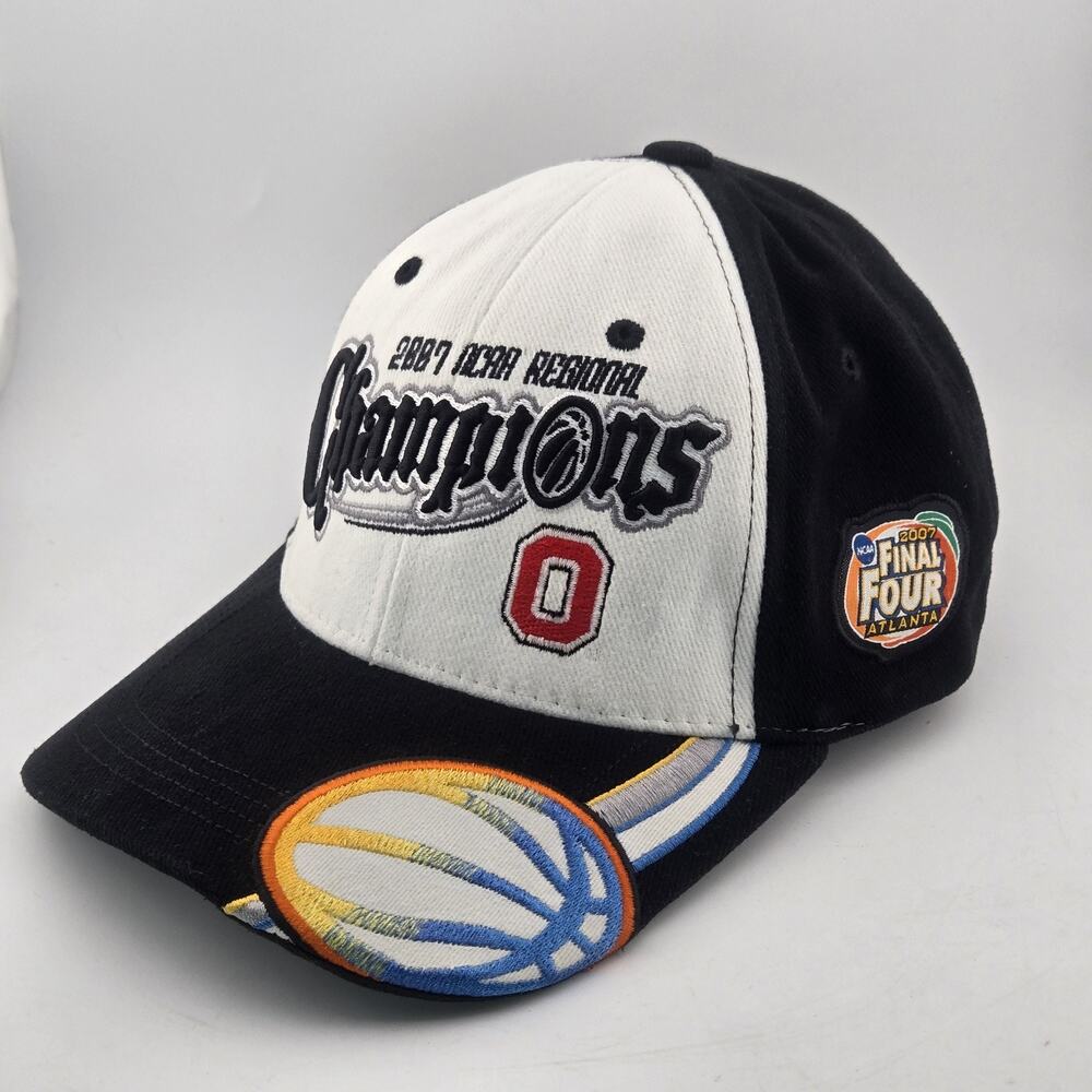 Top of the World Ohio State 2007 NCAA Regional Champions Final Four Hat OSFA
